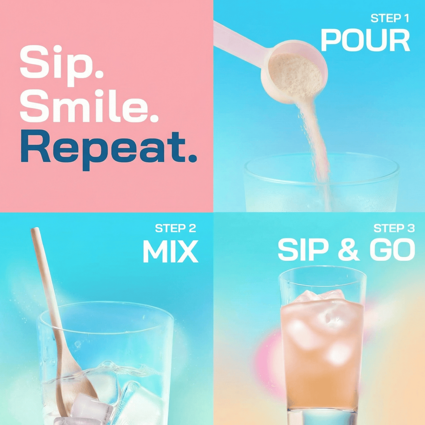 Ministea Yerba Mate Powder - Peach Mango - Ministea