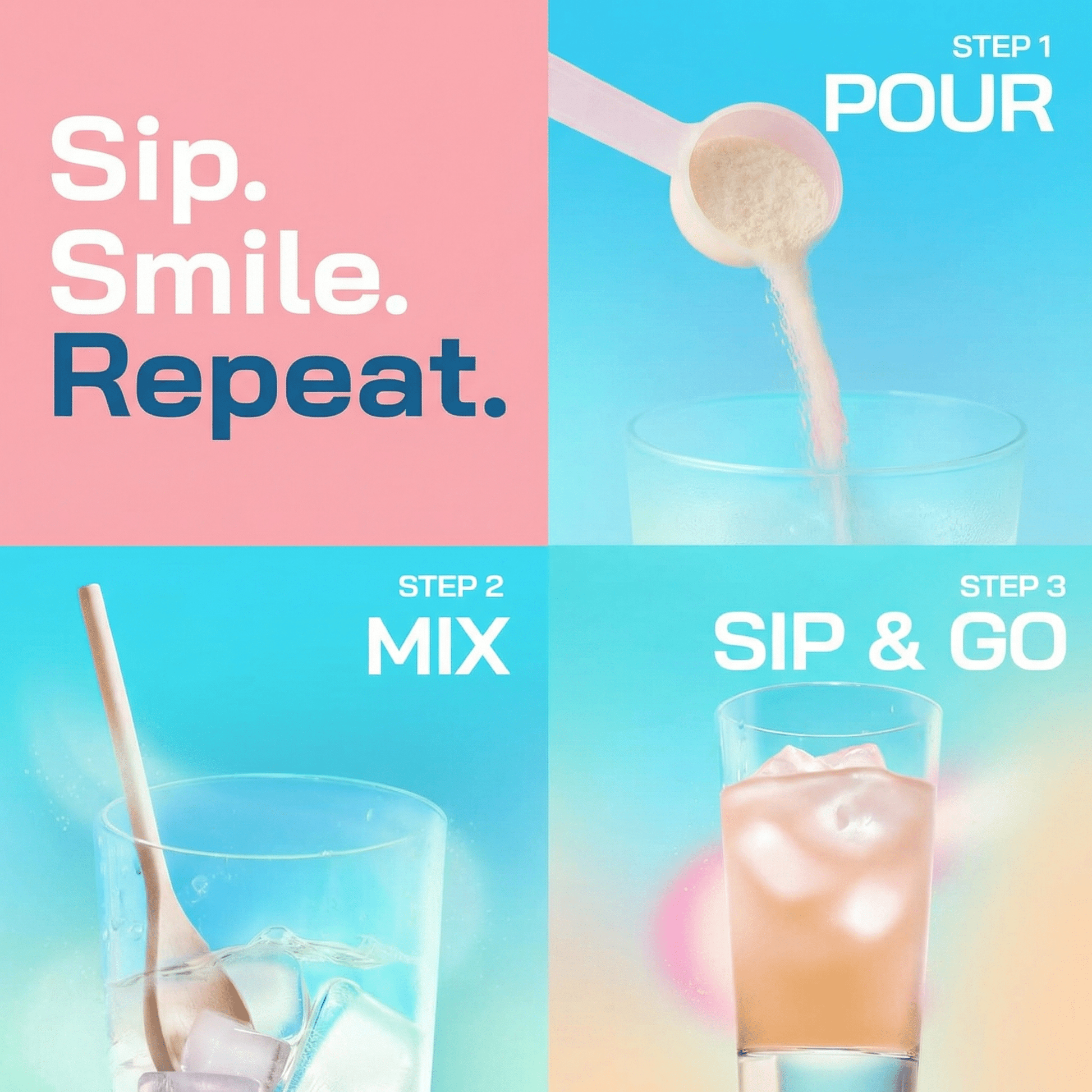 Ministea Yerba Mate Powder - Peach Mango - Ministea